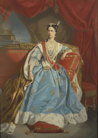 Portrait of Rachel by Edmond Aime Florentin Geffroy