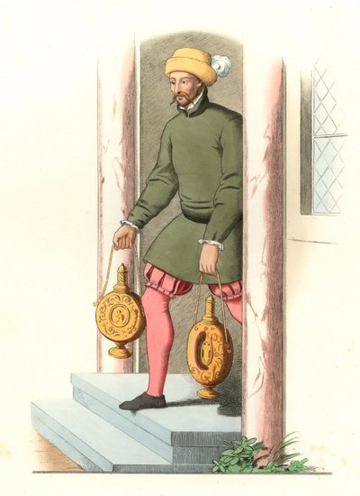 An English valet by Edmond Lechevallier Chevignard