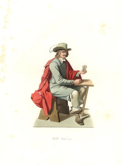 Officer from the Low Countries by Edmond Lechevallier Chevignard