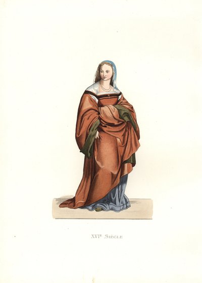 Lady of Florence by Edmond Lechevallier Chevignard