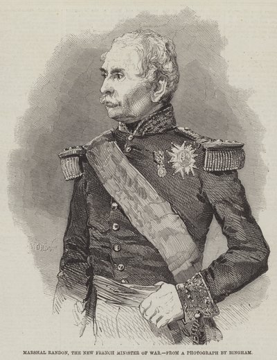 Marshal Randon, the New French Minister of War by Edmond Morin