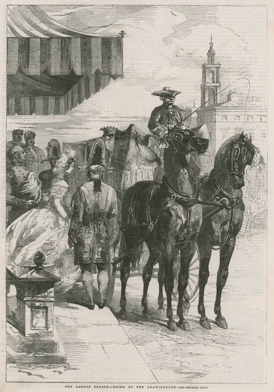 The London Season: Going to the Drawing Room by Edmond Morin