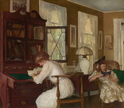 Josephine and Mercie by Edmund Charles Tarbell