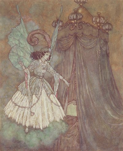 She Found Herself Face to Face with a Stately and Beautiful Lady, Illustration from 