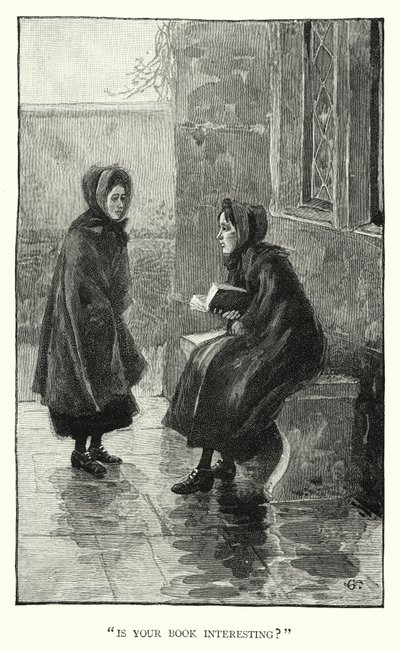 Illustration for Jane Eyre by Charlotte Bronte by Edmund Henry Garrett