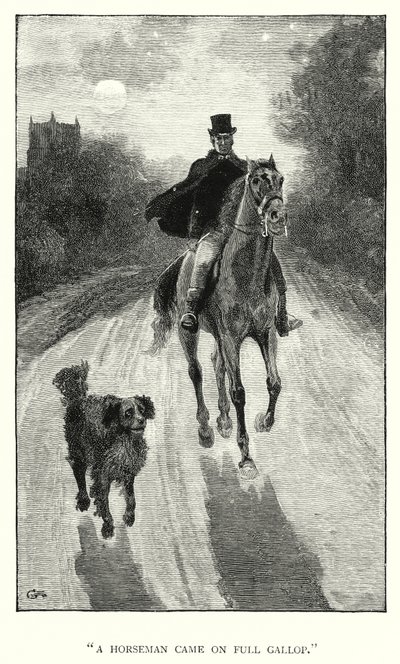 Illustration for Jane Eyre by Charlotte Bronte by Edmund Henry Garrett