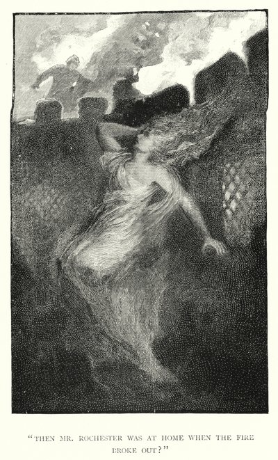 Illustration for Jane Eyre by Charlotte Bronte by Edmund Henry Garrett