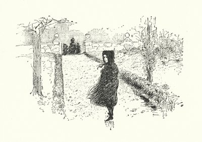 Illustration for Jane Eyre by Charlotte Bronte by Edmund Henry Garrett