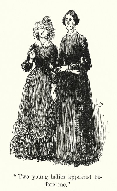 Illustration for Jane Eyre by Charlotte Bronte by Edmund Henry Garrett