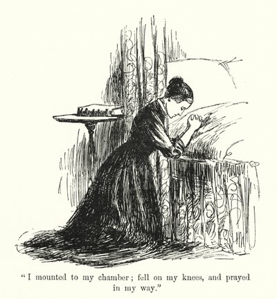 Illustration for Jane Eyre by Charlotte Bronte by Edmund Henry Garrett