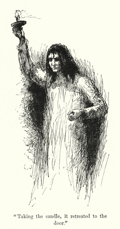 Illustration for Jane Eyre by Charlotte Bronte by Edmund Henry Garrett