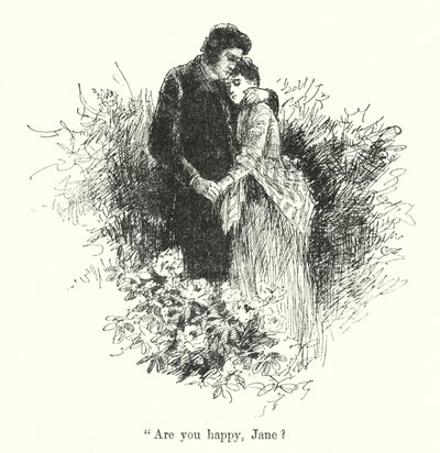 Illustration for Jane Eyre by Charlotte Bronte by Edmund Henry Garrett
