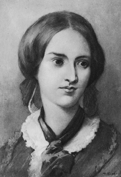 Portrait of Charlotte Bronte by Edmund Henry Garrett