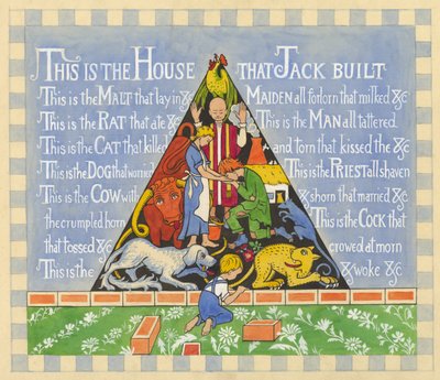 The house that Jack built, c.1935 by Edmund Hunter