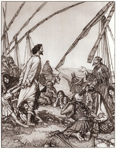 Jesus Asks: Who Is My Neighbour? by Edmund Joseph Sullivan