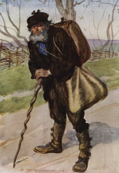 Once I saw him standing in the middle of a dusty road by Edmund Joseph Sullivan