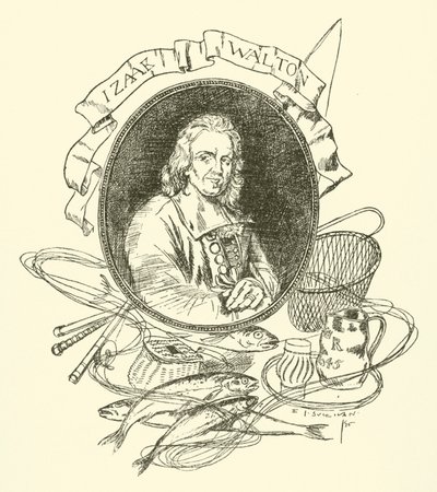 Izaak Walton by Edmund Joseph after Sullivan
