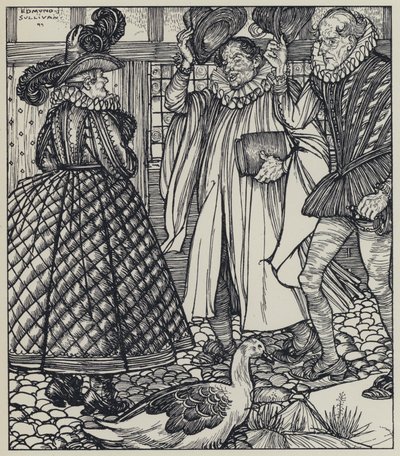 Illustration for A Dream of Fair Women and Other Poems by Edmund Joseph after Sullivan