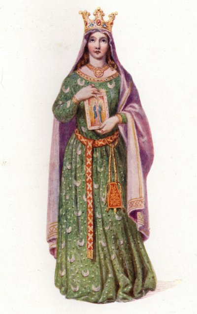 Berengaria, Queen of England, Wife of King Richard I by Edmund Thomas (after) Parris