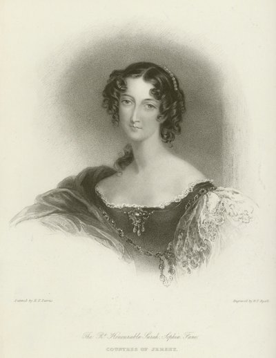 The Right Honourable Sarah Sophia Fane, Countess of Jersey by Edmund Thomas Parris
