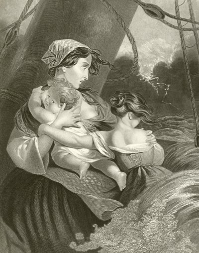 The Storm by Edmund Thomas Parris
