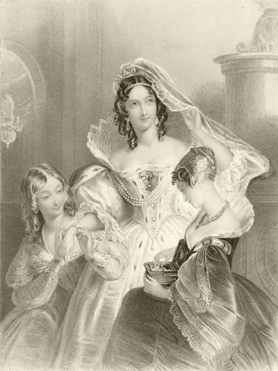The Bridal Eve by Edmund Thomas Parris