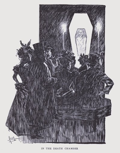 Bohemian Paris: In the Death Chamber by Edouard Alfred (1875 1954) Cucuel