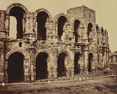 Arles. Amphitheater by Édouard Baldus