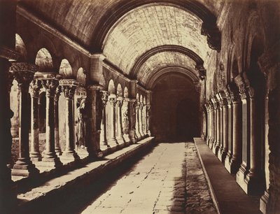 Arles. Cloister St Trophime by Édouard Baldus