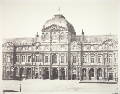 The Louvre: Pavillion of the Clock by Édouard Baldus