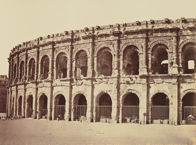 Nimes. Amphitheater by Édouard Baldus
