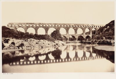 Pont du Gard by Édouard Baldus