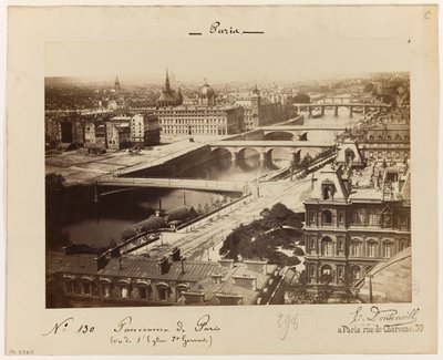 View of Paris, c.1865-1900 by Edouard Dontenville