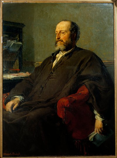 Portrait of Guillaume Victor Augier by Edouard Louis Dubufe