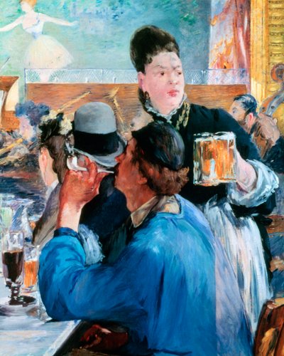 Corner of a Cafe Concert by Édouard Manet