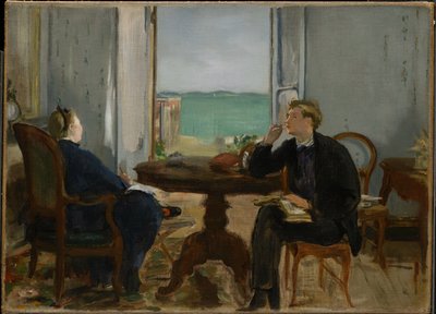 Interior at Arcachon by Édouard Manet