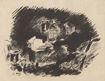 Under the Lamp, from Stéphane Mallarmé