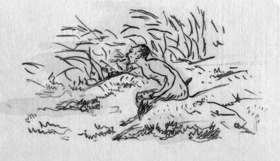 St. Mallarmé, The Afternoon / E. Manet by Édouard Manet