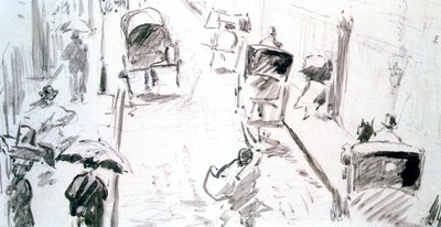 Street Scene by Édouard Manet