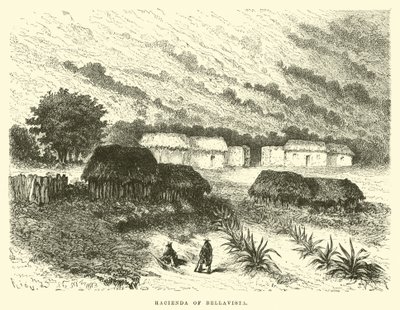 Hacienda of Bellavista by Edouard Riou