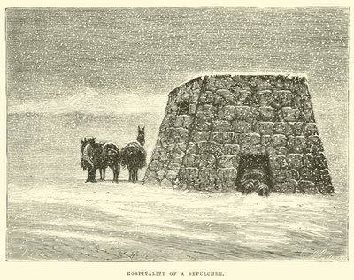Hospitality of a Sepulchre by Edouard Riou