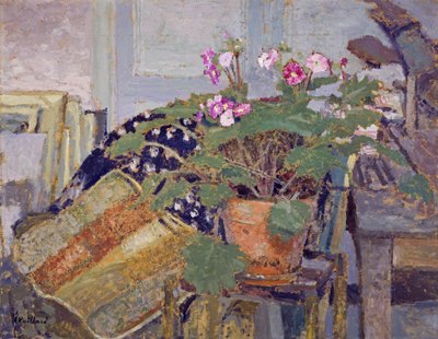 Pot of Flowers by Edouard Vuillard