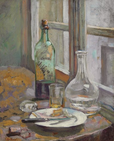 Still Life with Bottle and Jug by Edouard Vuillard