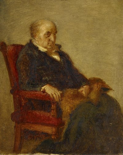 Study for the Portrait of Wilhelm von Schadow by Eduard Bendemann