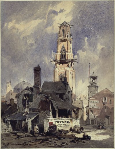 View in Baltimore by Eduard Hildebrandt