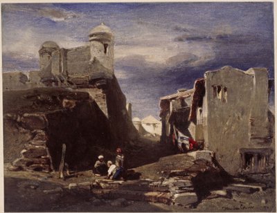Ilha das Cobras near Rio de Janeiro by Eduard Hildebrandt