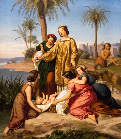 The Discovery of Moses by Eduard Ihlee