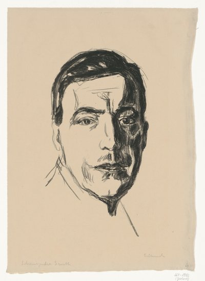 Albrecht Schmidt (Smith) by Edvard Munch