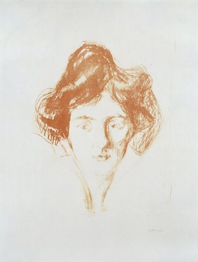 Berlin Model by Edvard Munch