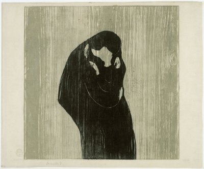 The Kiss IV by Edvard Munch